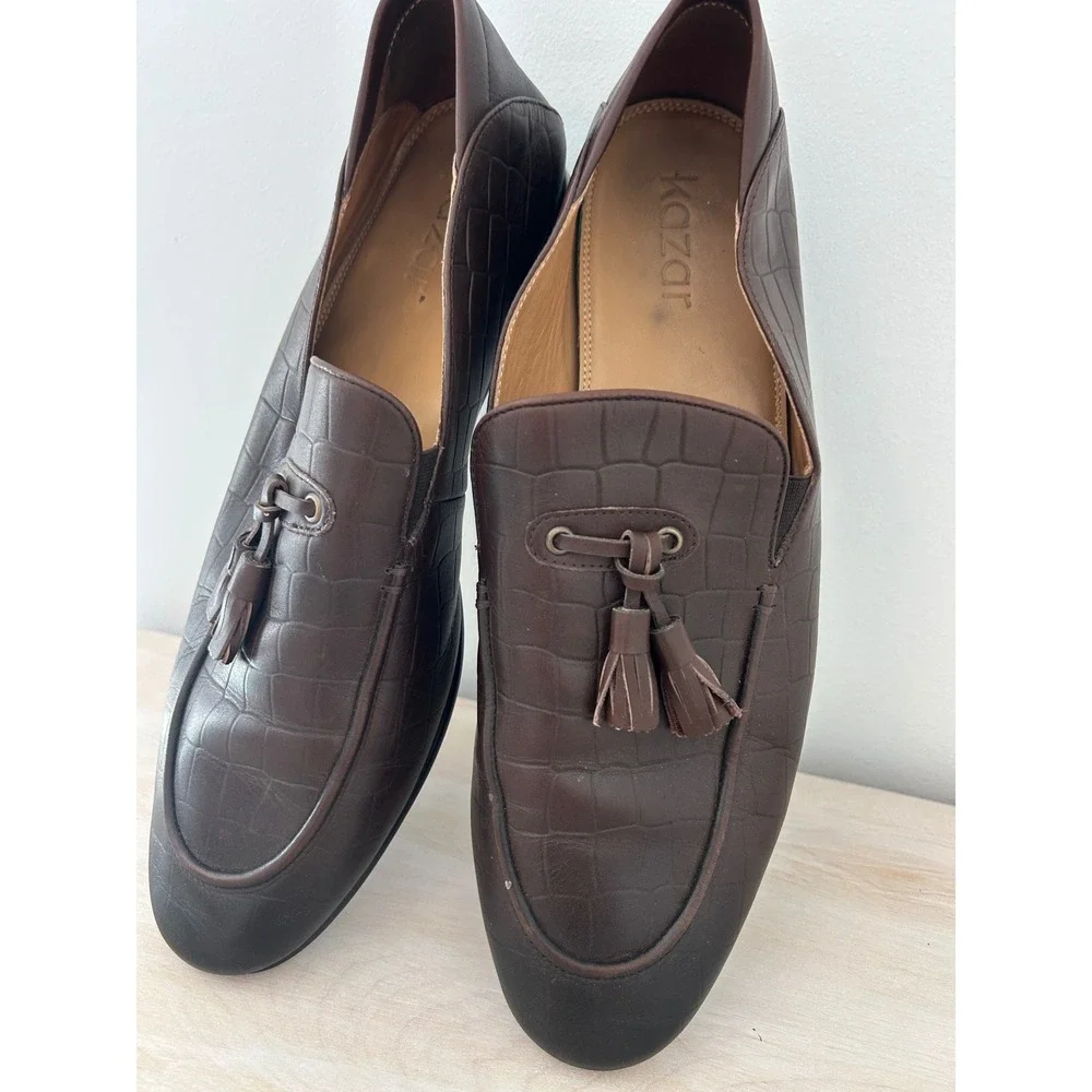 Kazar brown leather